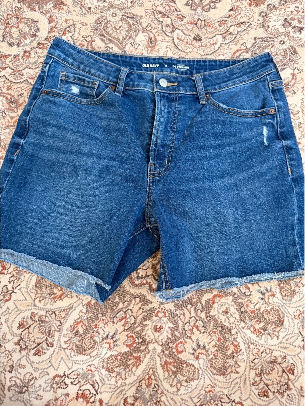 Old navy OG straight cut off denim shorts